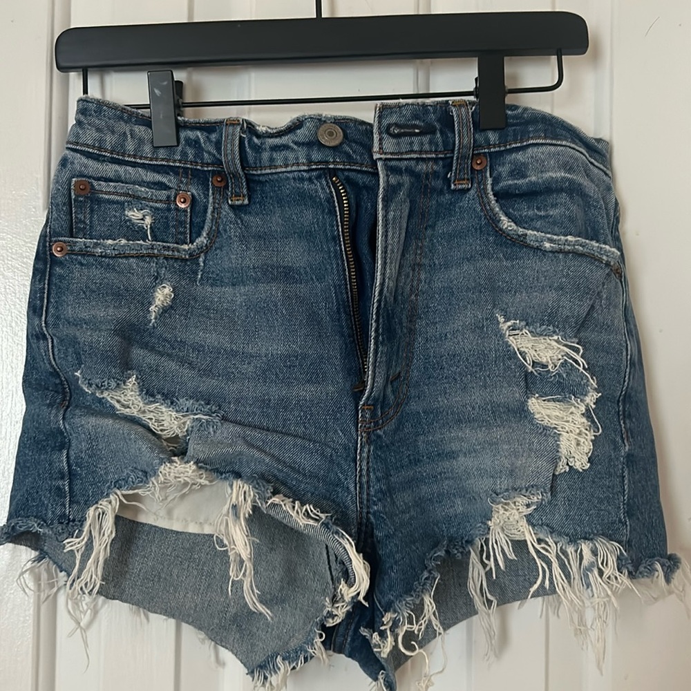 Abercombie High Rise Mom Short